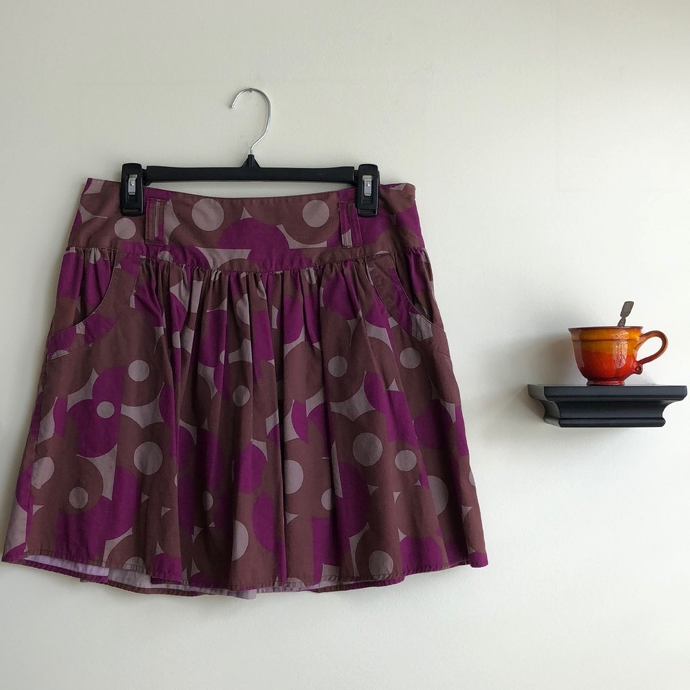 Floral Print Skirt